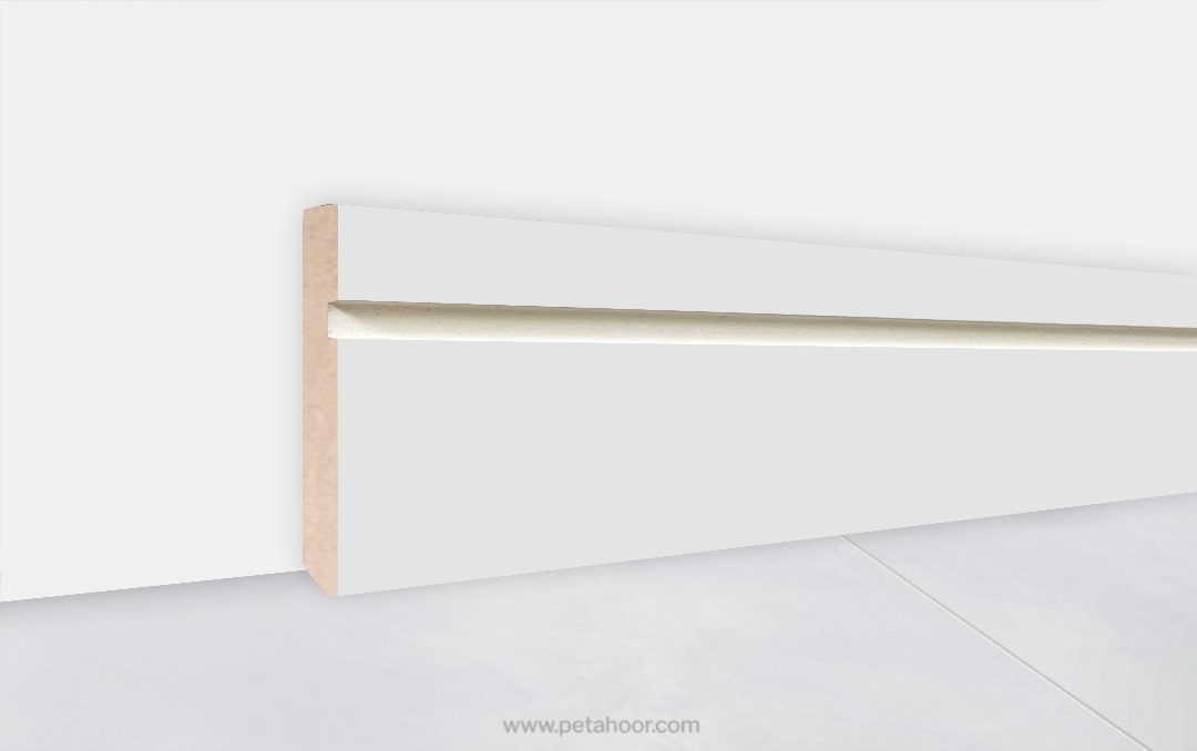 قرنیز MDF طرح مدرن - کد PA