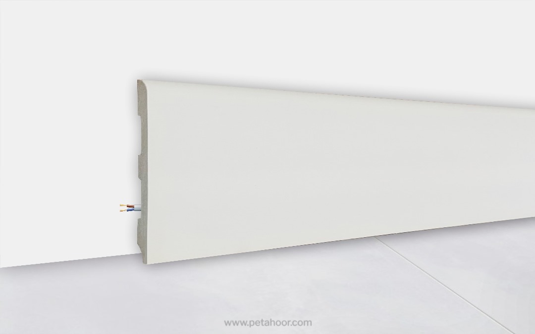 قرنیز مدرن سفید S12