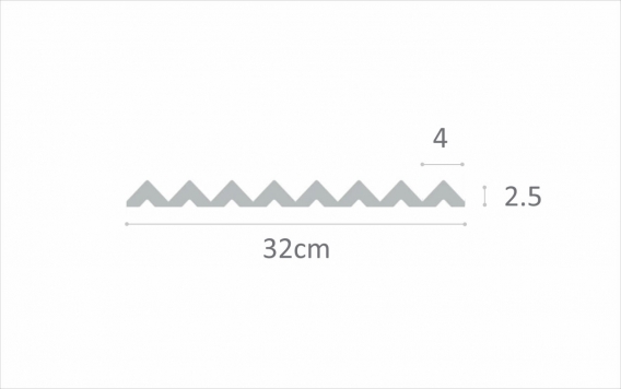 پنل دیواری طرح مثلث 1